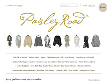 Tablet Screenshot of paisleyroad.com